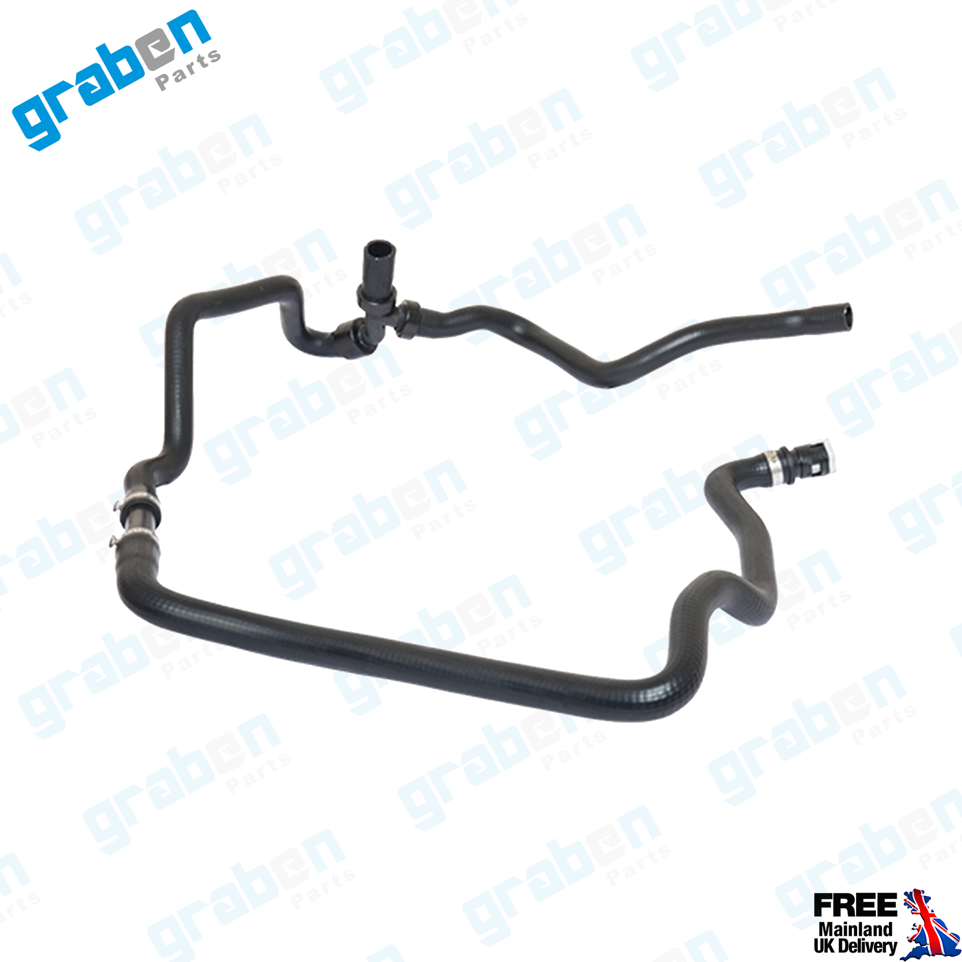 Grabenparts_Heater Hose Radiator Pipe For Ford Focus II 1.4 / 1.6 2004-2012 3M5H8274ABJ_
