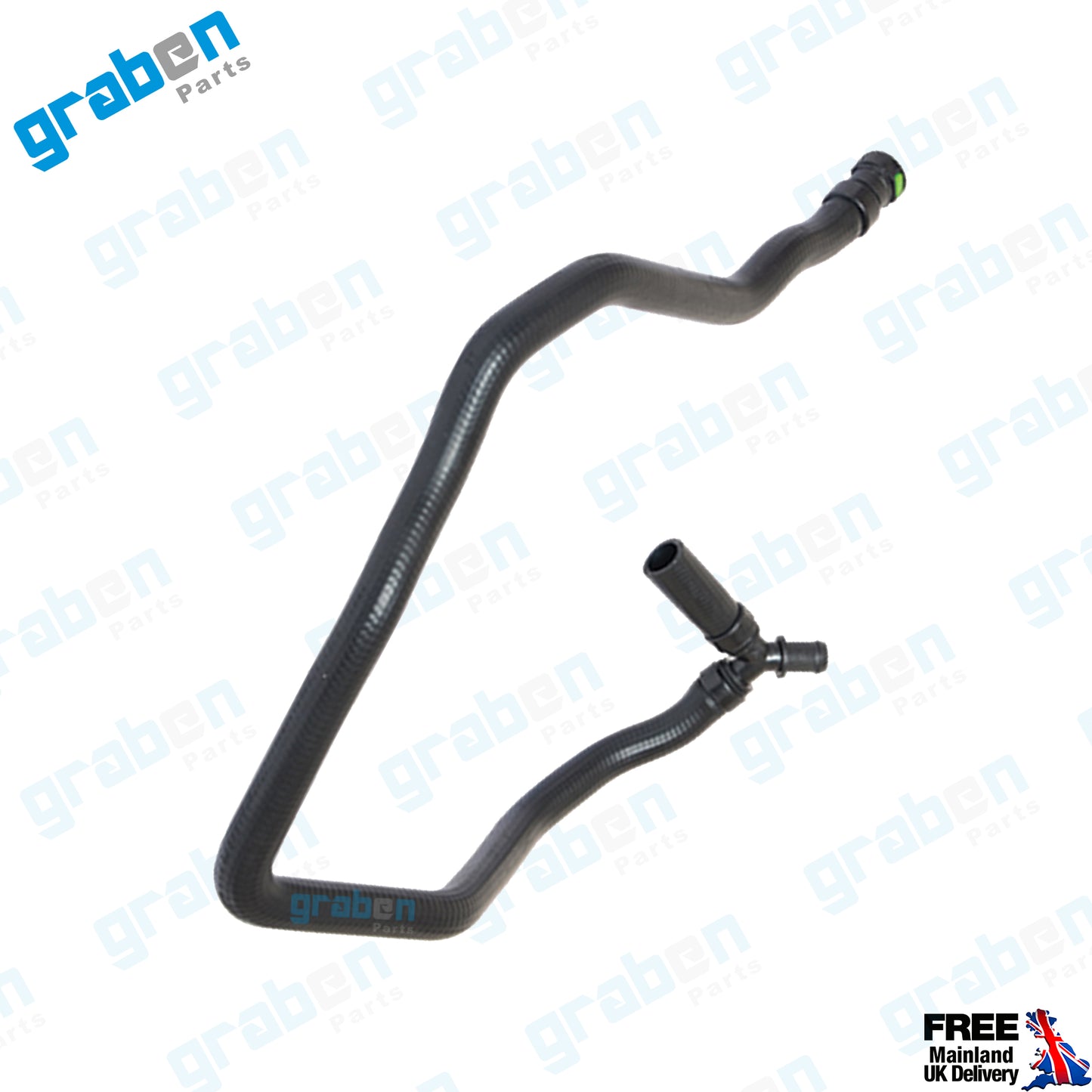 Grabenparts_Heater Outlet Hose Pipe For Ford Fiesta V / Fusion 1.25 / 1.4 / 1.6 2S6H18D359AD_