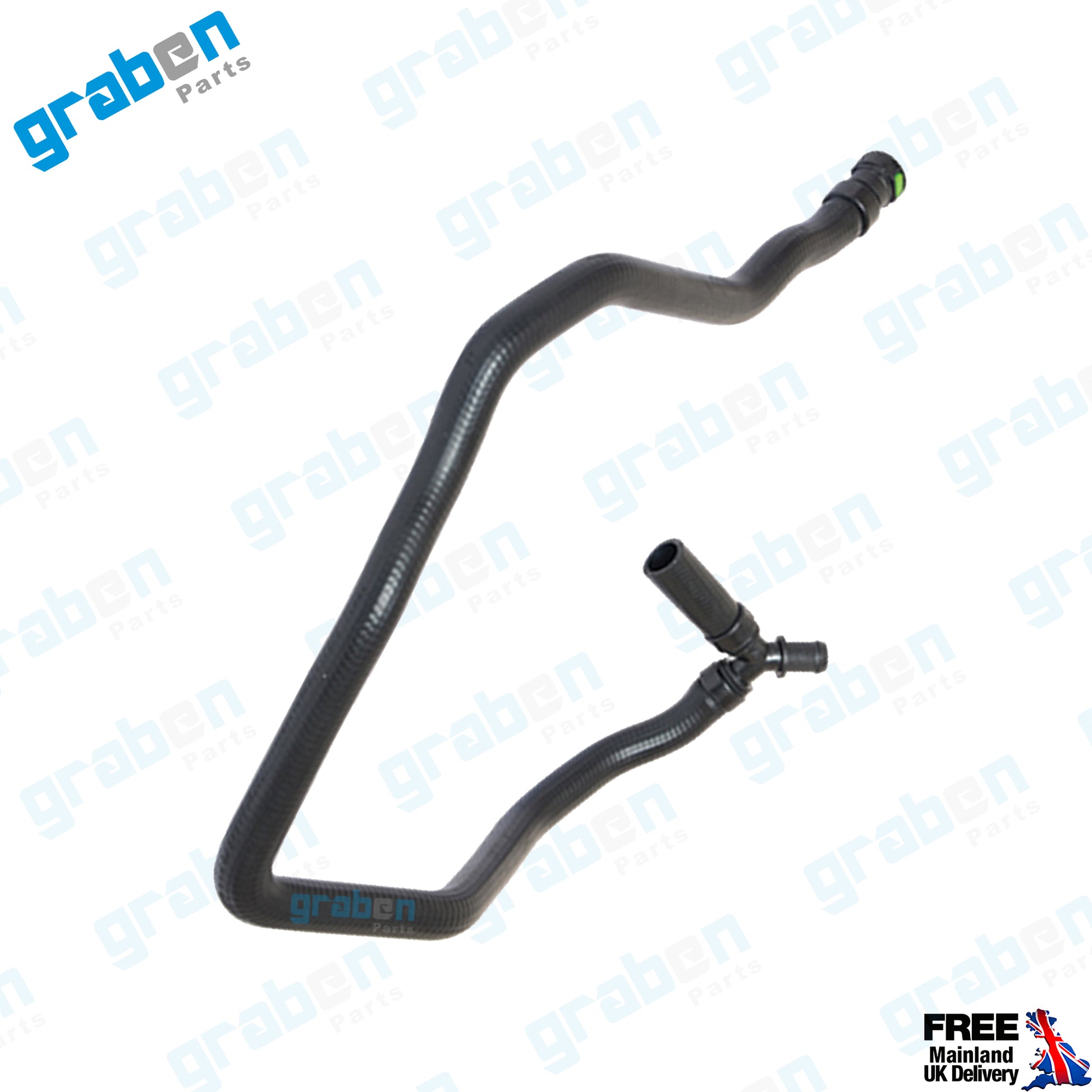 Grabenparts_Heater Outlet Hose Pipe For Ford Fiesta V / Fusion 1.25 / 1.4 / 1.6 2S6H18D359AD_