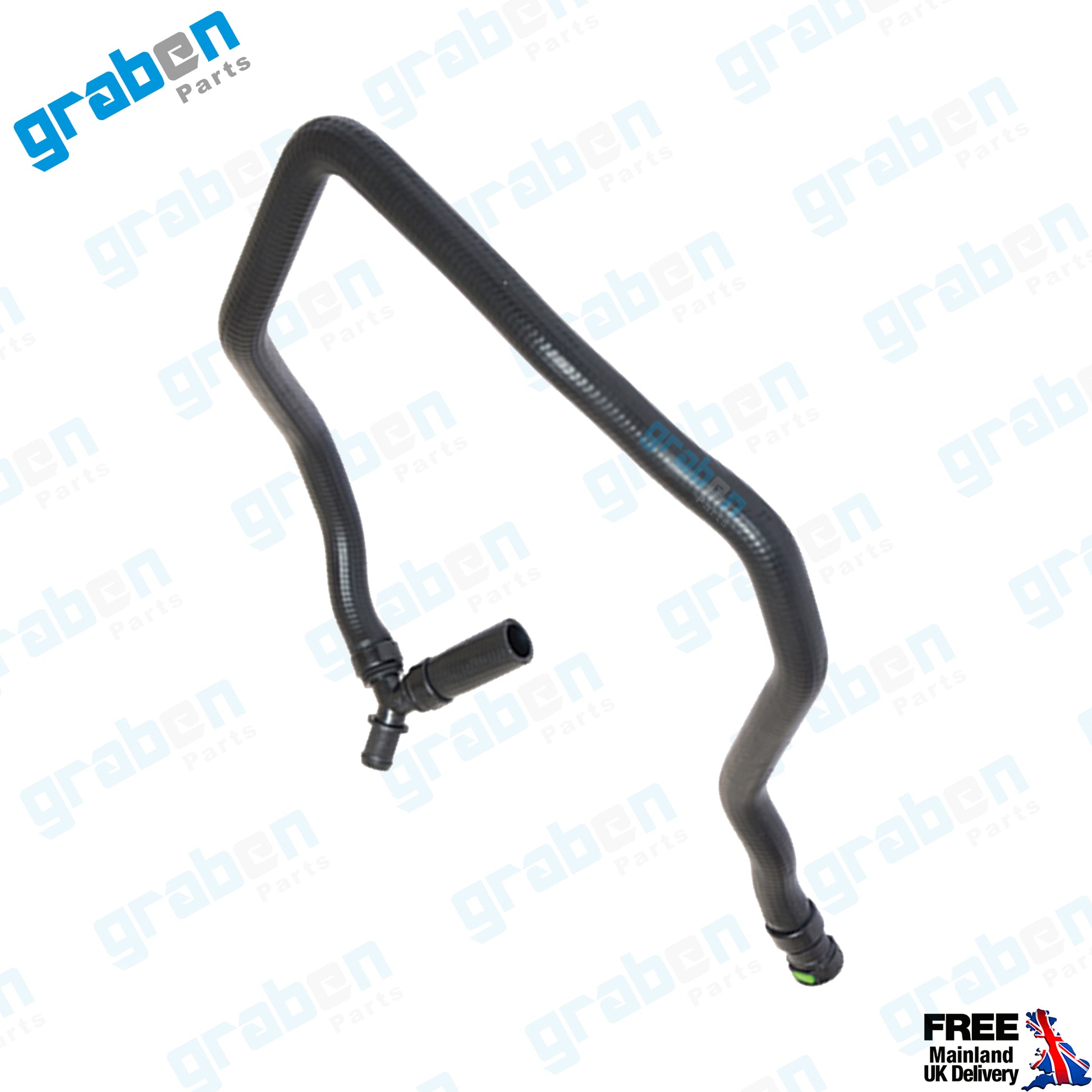 Grabenparts_Heater Outlet Hose Pipe For Ford Fiesta V / Fusion 1.25 / 1.4 / 1.6 2S6H18D359AD_