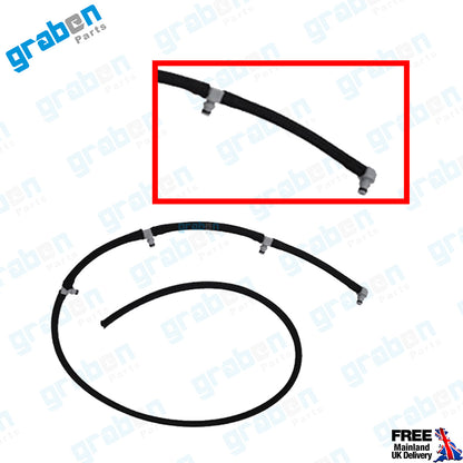 Grabenparts_Injector Leak-Off Return Pipe For Ducato / Boxer / Relay III 3.0 HDI 504384342_