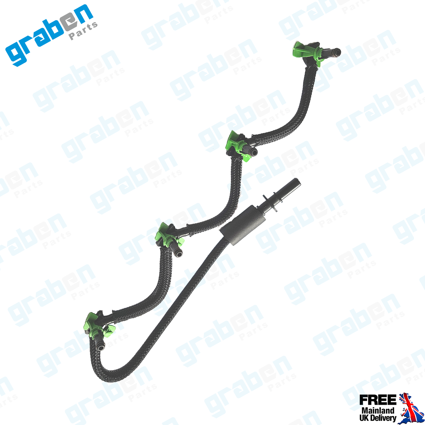 Grabenparts_Injector Leak-Off Return Pipe For Focus Mk3 / Fiesta MK6 /C-Max 1.5 TDCI 1868676_