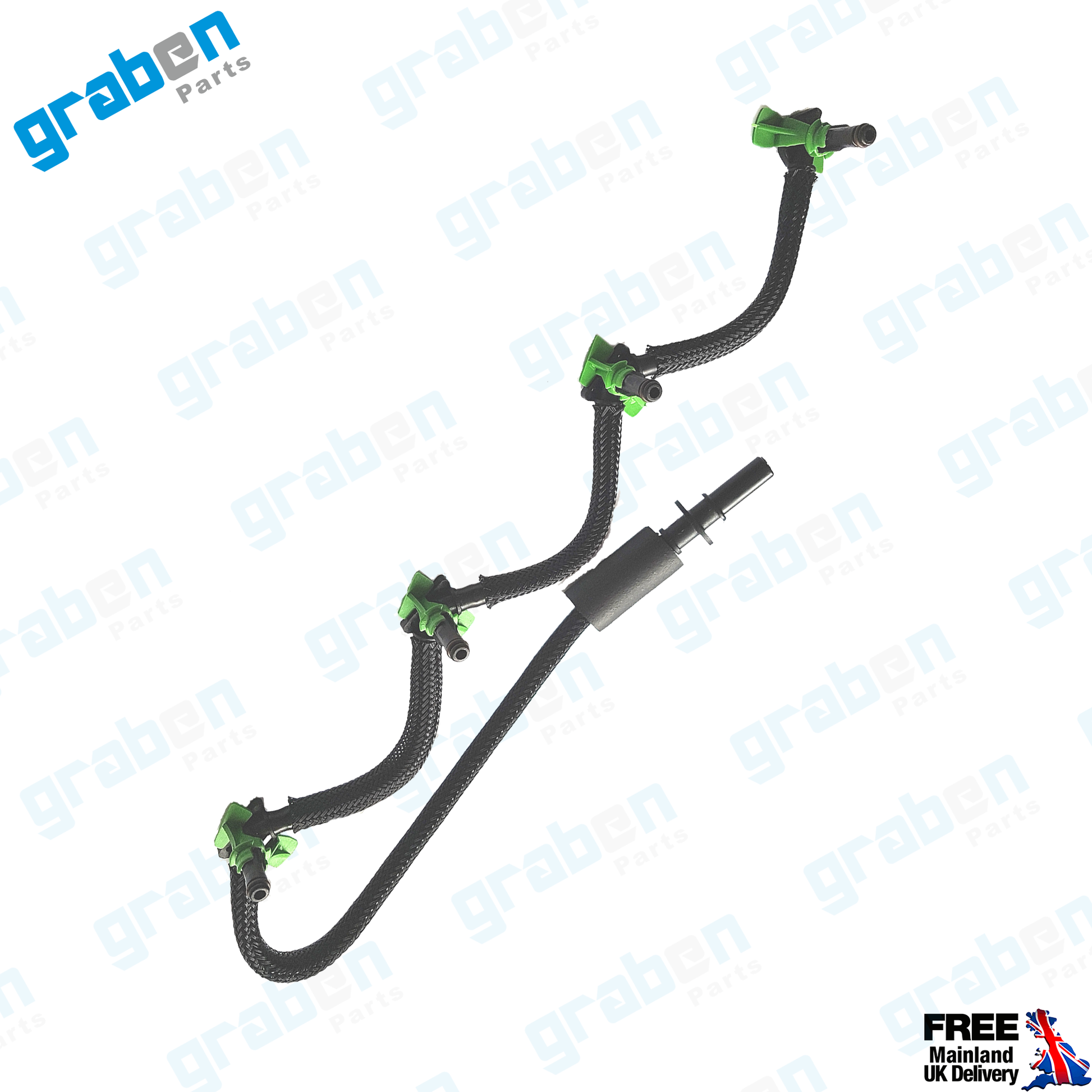 Grabenparts_Injector Leak-Off Return Pipe For Focus Mk3 / Fiesta MK6 /C-Max 1.5 TDCI 1868676_