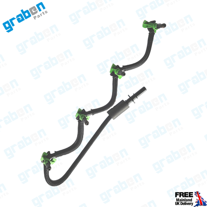 Grabenparts_Injector Leak-Off Return Pipe For Focus Mk3 / Fiesta MK6 /C-Max 1.5 TDCI 1868676_