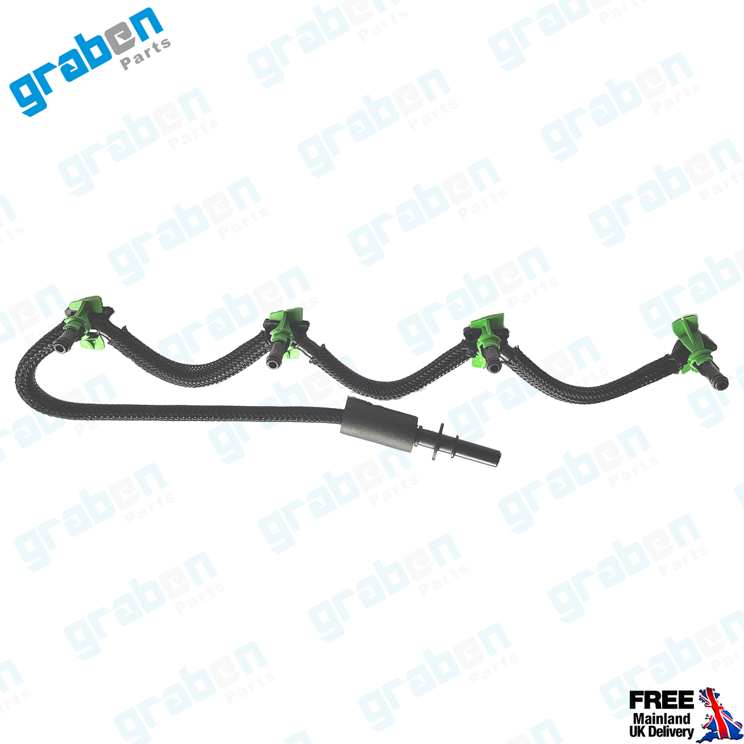 Grabenparts_Injector Leak-Off Return Pipe For Focus Mk3 / Fiesta MK6 /C-Max 1.5 TDCI 1868676_