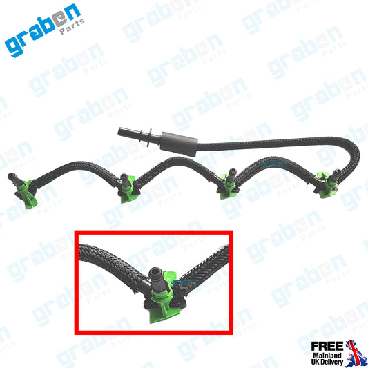 Grabenparts_Injector Leak-Off Return Pipe For Focus Mk3 / Fiesta MK6 /C-Max 1.5 TDCI 1868676_