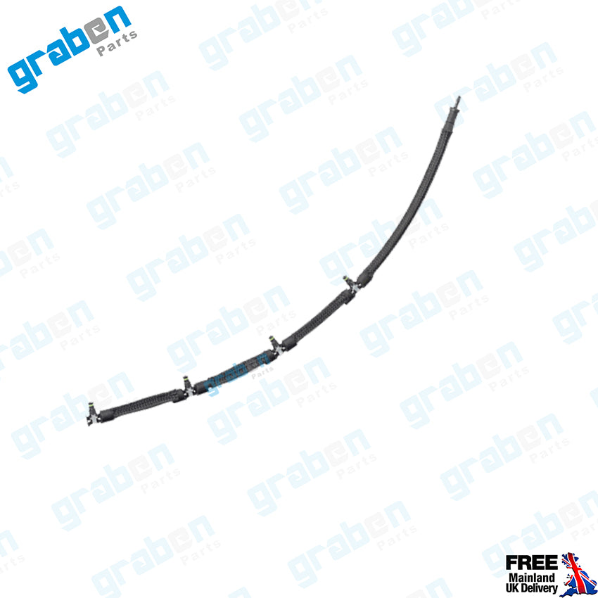 Grabenparts_Injector Leak Off Return Pipe For Audi Q3 /Volkswagen Tiguan 2.0 TDI 03L130235AD_