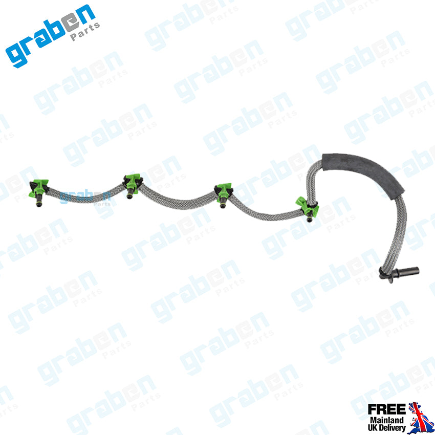 Grabenparts_Injector Leak Off Return Pipe For Citroën Berlingo / Partner 1.6 HDI 9676245280_