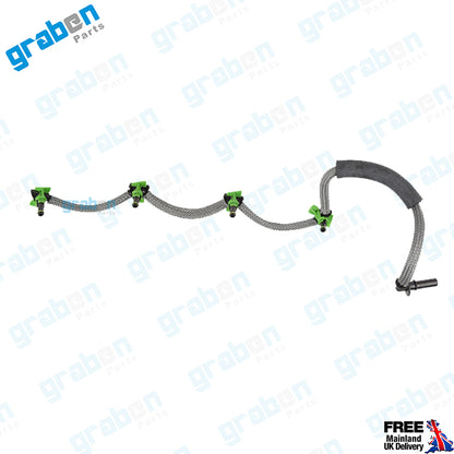 Grabenparts_Injector Leak Off Return Pipe For Citroën Berlingo / Partner 1.6 HDI 9676245280_