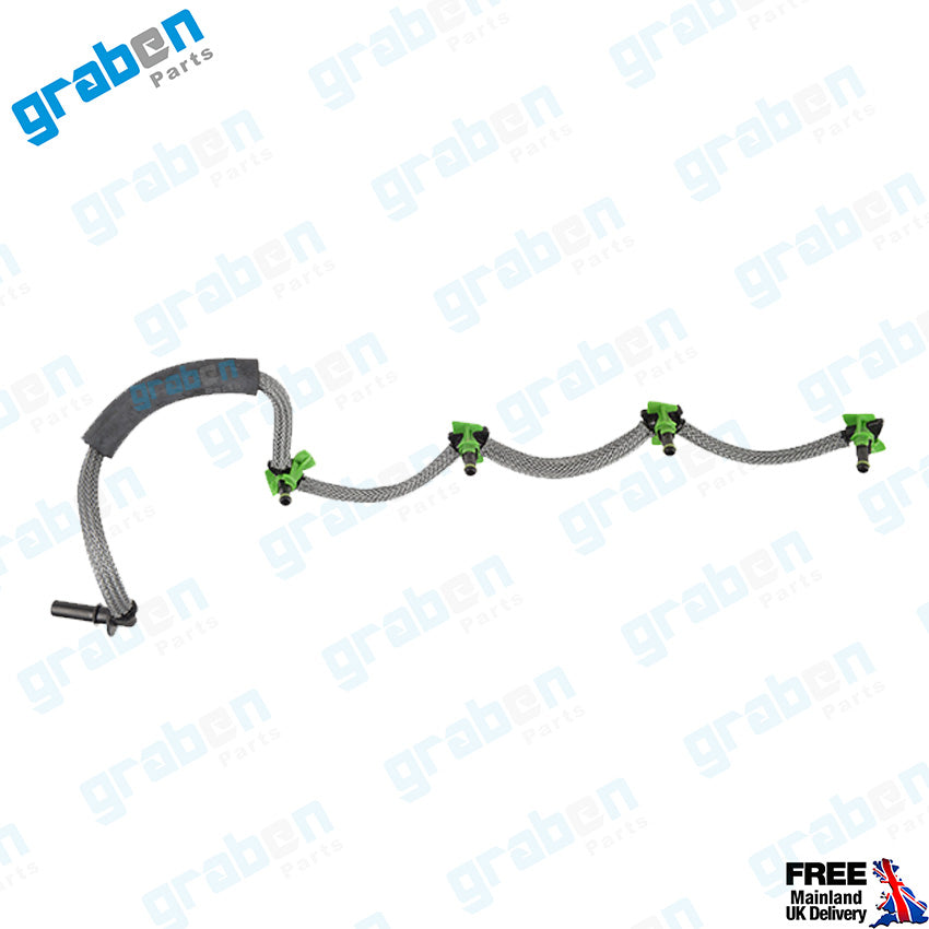 Grabenparts_Injector Leak Off Return Pipe For Citroën Berlingo / Partner 1.6 HDI 9676245280_