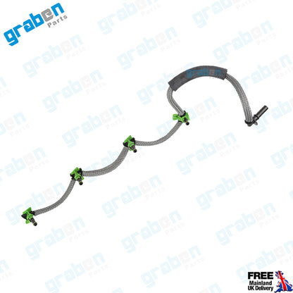Grabenparts_Injector Leak Off Return Pipe For Citroën Berlingo / Partner 1.6 HDI 9676245280_