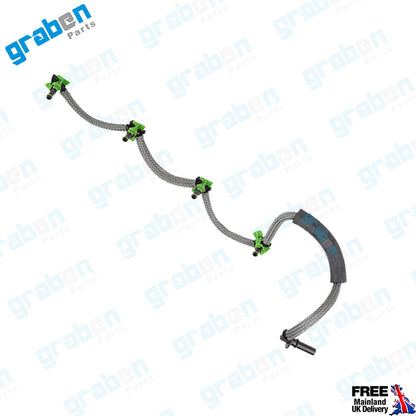 Grabenparts_Injector Leak Off Return Pipe For Citroën Berlingo / Partner 1.6 HDI 9676245280_