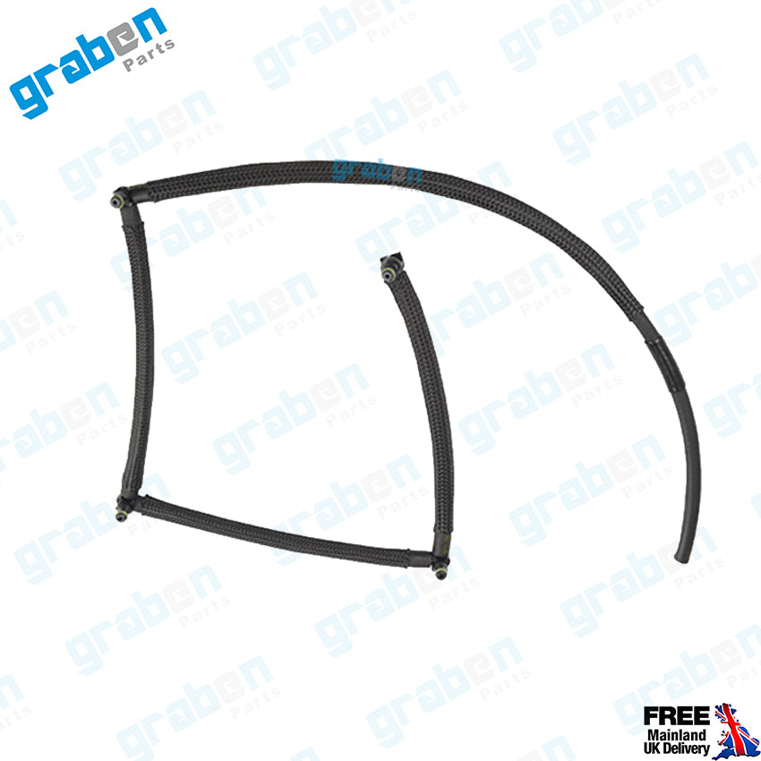 Grabenparts_Injector Leak Off Return Pipe For Citroen C3 /Nemo / Peugeot 206 1.4 HDI 1574.P6_