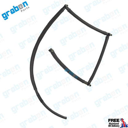 Grabenparts_Injector Leak Off Return Pipe For Citroen C3 /Nemo / Peugeot 206 1.4 HDI 1574.P6_