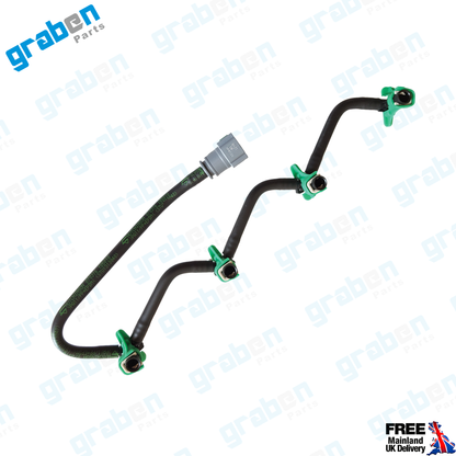 Grabenparts_Injector Leak Off Return Pipe For Focus III / Transit Connect 1.6 TDCI AV6Q9K022AB 1746271_