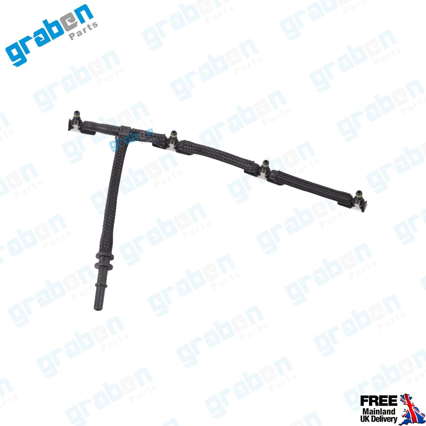 Grabenparts_Injector Leak Off Return Pipe For Ford Focus IV / Kuga III 1.5 EcoBlue 2333264_