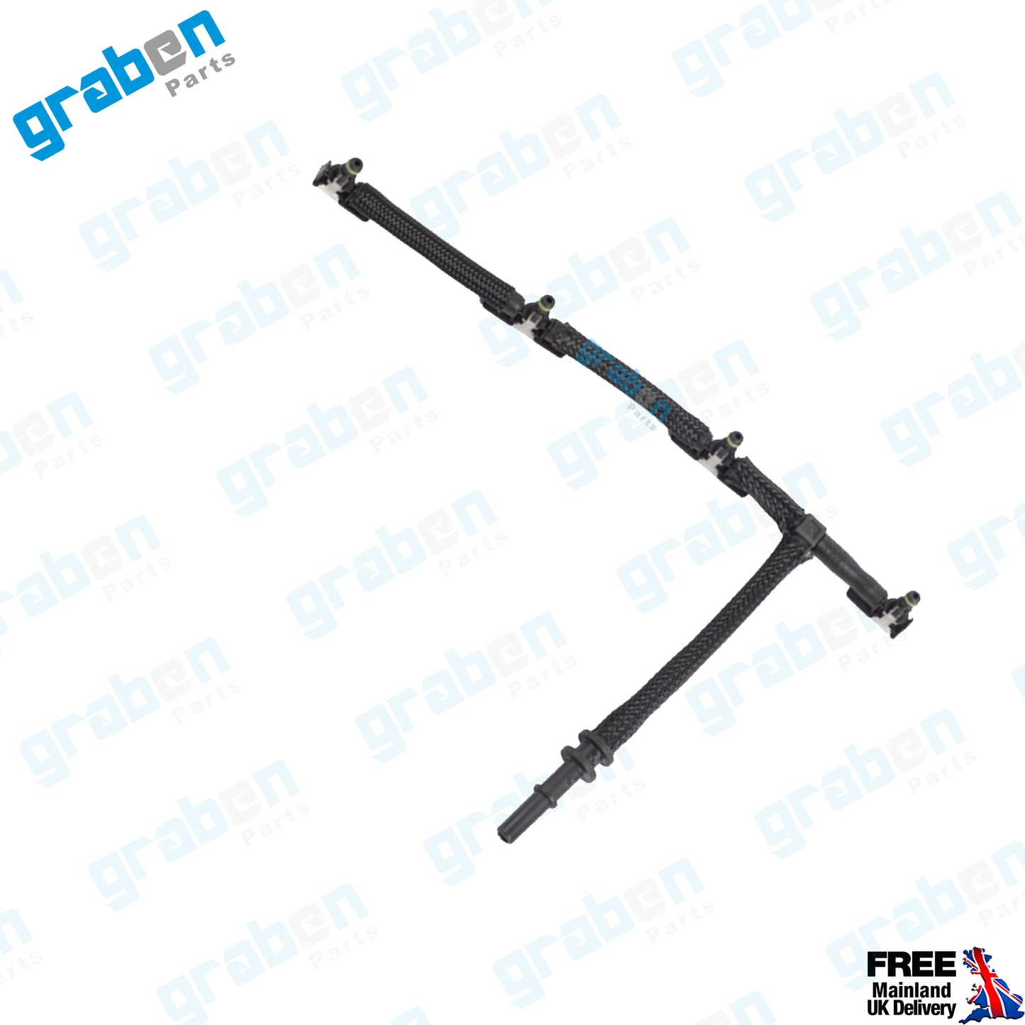 Grabenparts_Injector Leak Off Return Pipe For Ford Focus IV / Kuga III 1.5 EcoBlue 2333264_