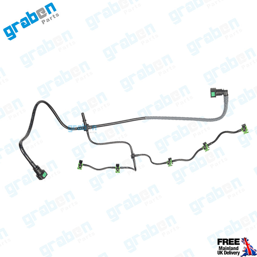 Grabenparts_Injector Leak Off Return Pipe For Ford Transit 3.2 TDCi 2008-2014 200HP 1595434_