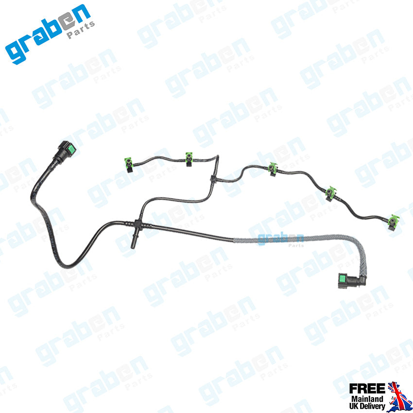 Grabenparts_Injector Leak Off Return Pipe For Ford Transit 3.2 TDCi 2008-2014 200HP 1595434_