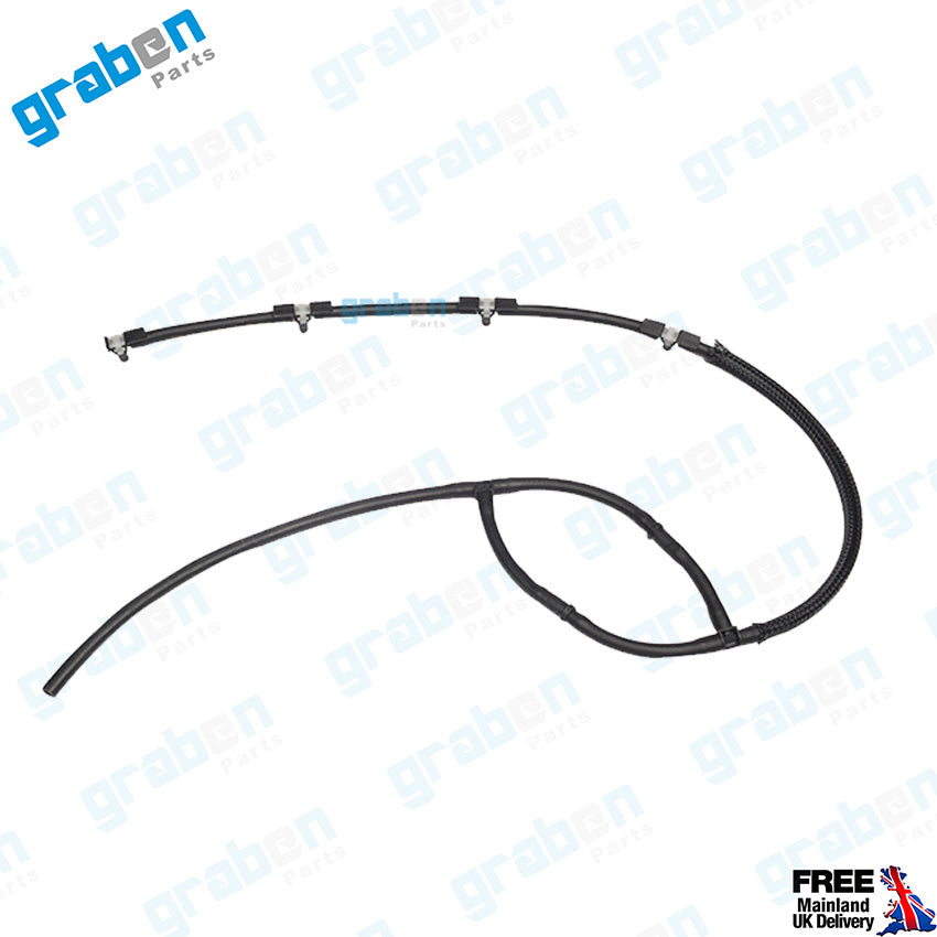 Grabenparts_Injector Leak Off Return Pipe For Iveco Daily VI 3.0 Diesel 5801783855 5801646957_
