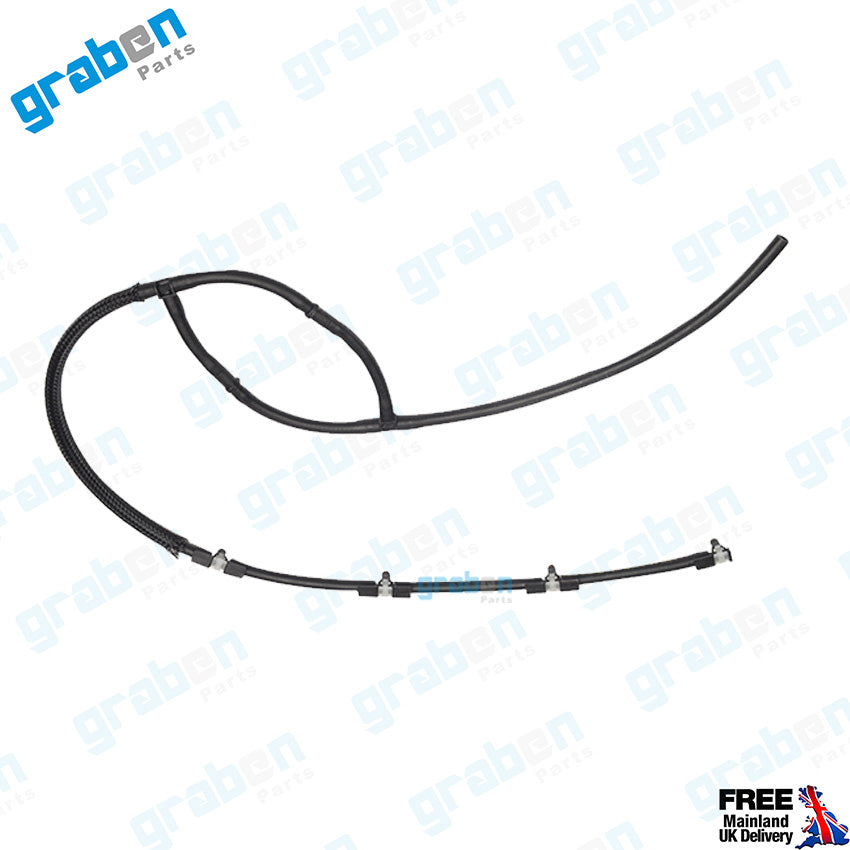 Grabenparts_Injector Leak Off Return Pipe For Iveco Daily VI 3.0 Diesel 5801783855 5801646957_