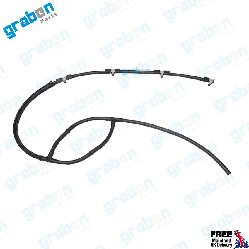 Grabenparts_Injector Leak Off Return Pipe For Iveco Daily VI 3.0 Diesel 5801783855 5801646957_