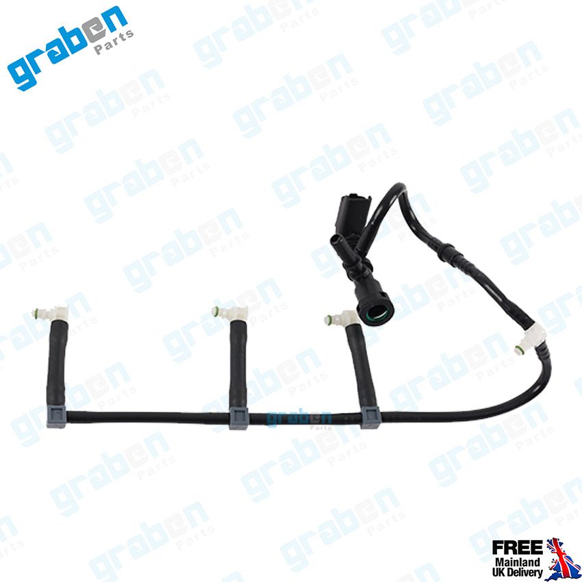 Grabenparts_Injector Leak Off Return Pipe For Nissan Qashqai I 1.5 dCi 7701479003 8200718198_
