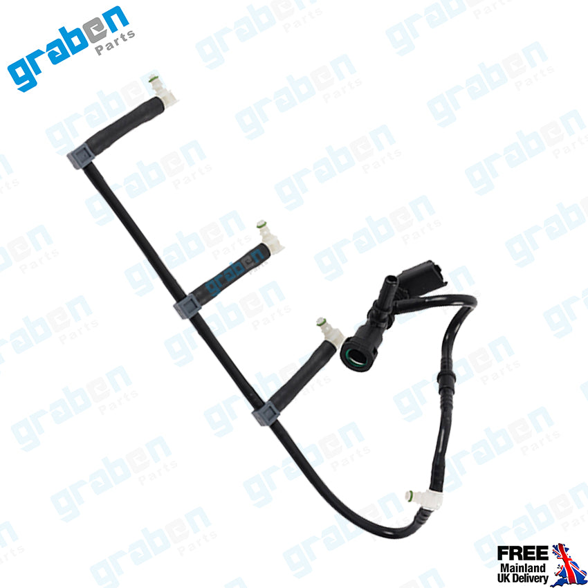 Grabenparts_Injector Leak Off Return Pipe For Nissan Qashqai I 1.5 dCi 7701479003 8200718198_