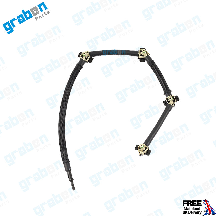 Grabenparts_Injector Leak Off Return Pipe For Volkswagen Crafter 2.0 TDI 11-2016 03L130235AM_