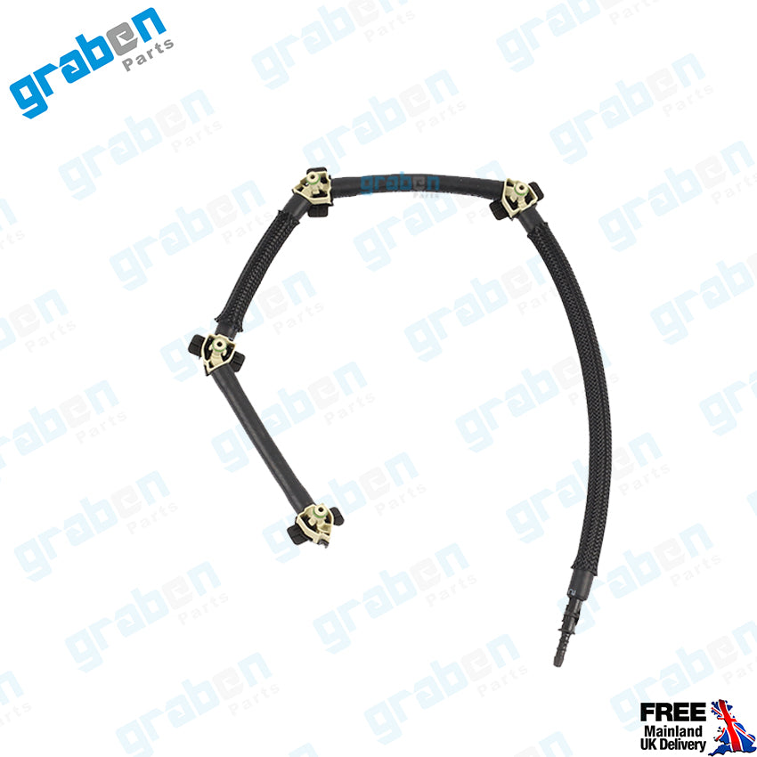 Grabenparts_Injector Leak Off Return Pipe For Volkswagen Crafter 2.0 TDI 11-2016 03L130235AM_