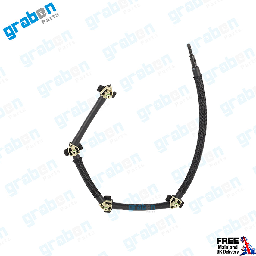 Grabenparts_Injector Leak Off Return Pipe For Volkswagen Crafter 2.0 TDI 11-2016 03L130235AM_
