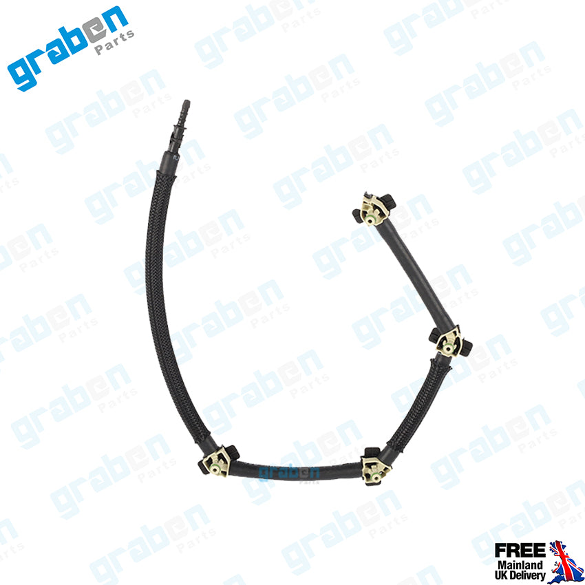 Grabenparts_Injector Leak Off Return Pipe For Volkswagen Crafter 2.0 TDI 11-2016 03L130235AM_
