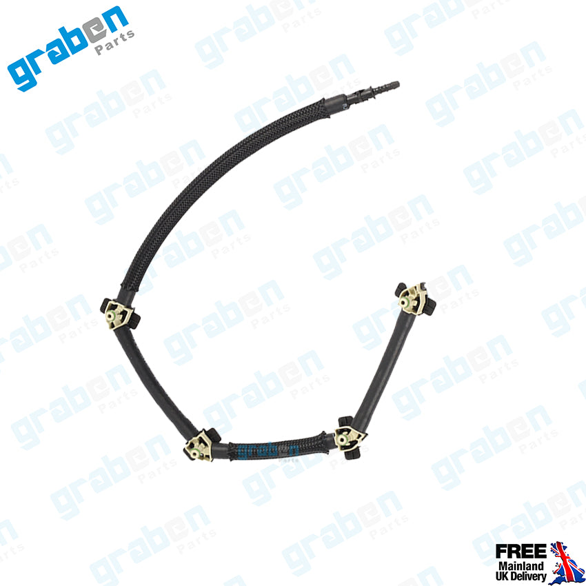 Grabenparts_Injector Leak Off Return Pipe For Volkswagen Crafter 2.0 TDI 11-2016 03L130235AM_