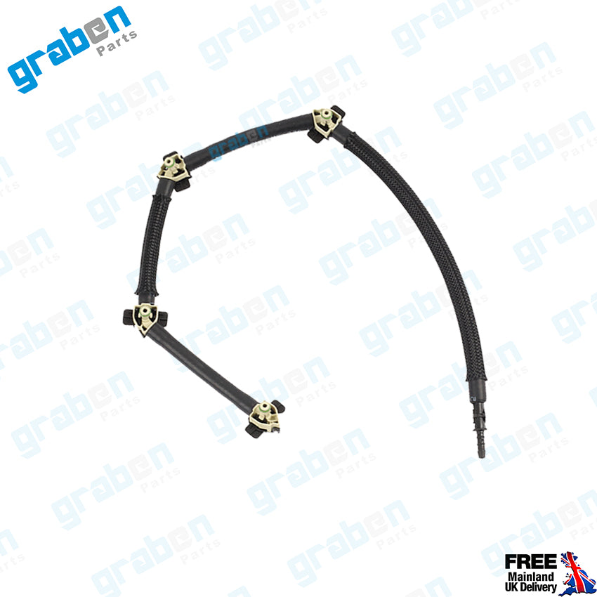 Grabenparts_Injector Leak Off Return Pipe For Volkswagen Crafter 2.0 TDI 11-2016 03L130235AM_