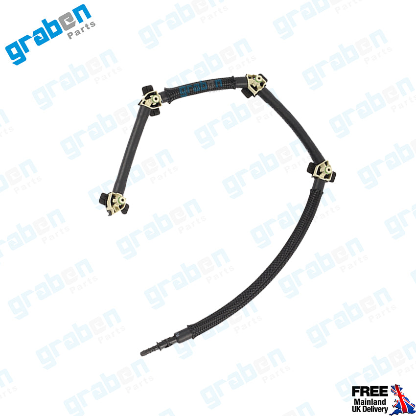 Grabenparts_Injector Leak Off Return Pipe For Volkswagen Crafter 2.0 TDI 11-2016 03L130235AM_