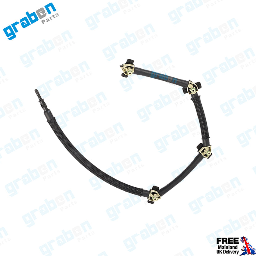 Grabenparts_Injector Leak Off Return Pipe For Volkswagen Crafter 2.0 TDI 11-2016 03L130235AM_
