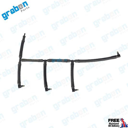 Grabenparts_Injector Leak Off Return Pipe For Volkswagen Polo V 1.5 TDI 1.6 TDI 03L130235AG_