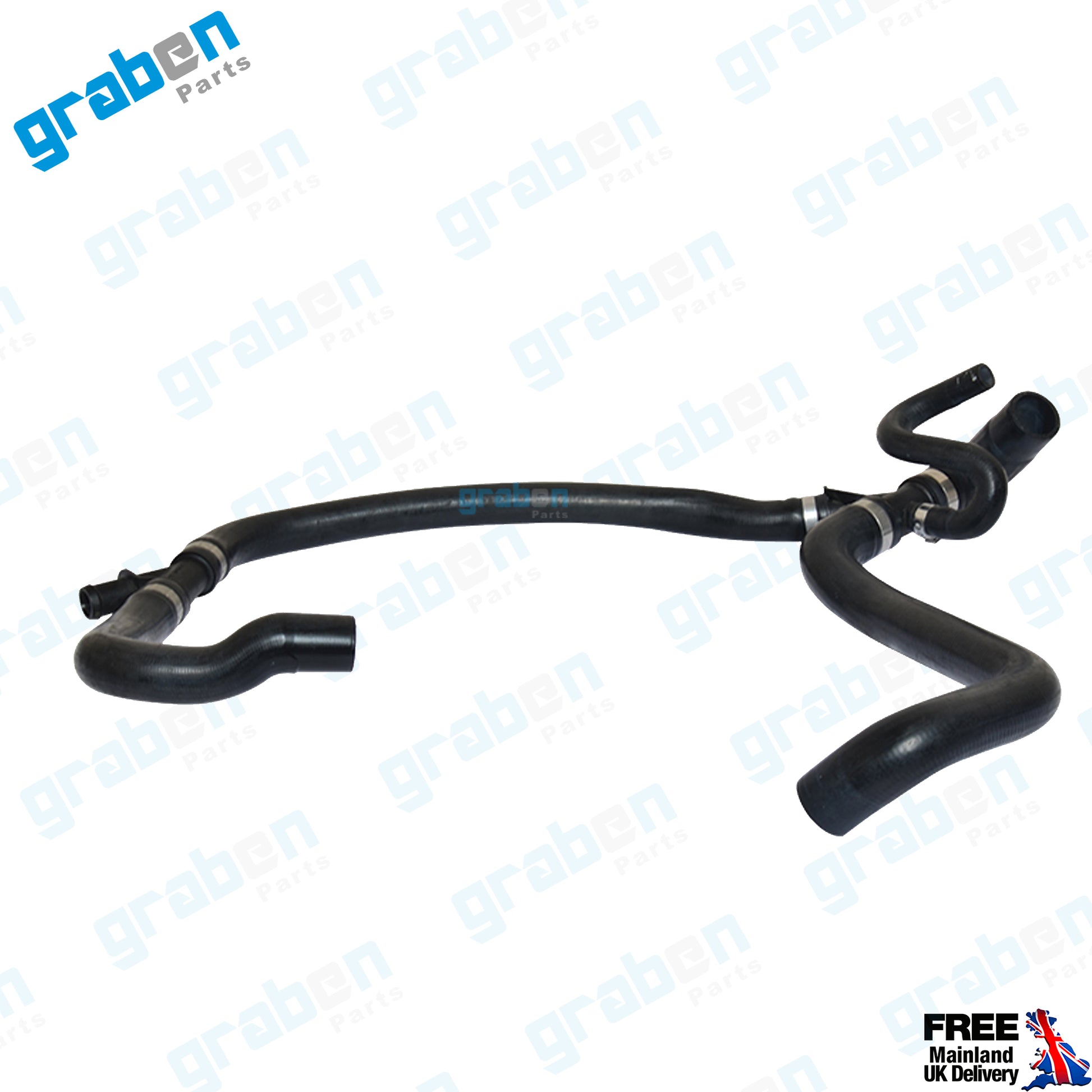 Grabenparts_Lower Radiator Hose For Ford Transit V347 2.2 TDCI 2006-2014 6C118B273BG 1444897_