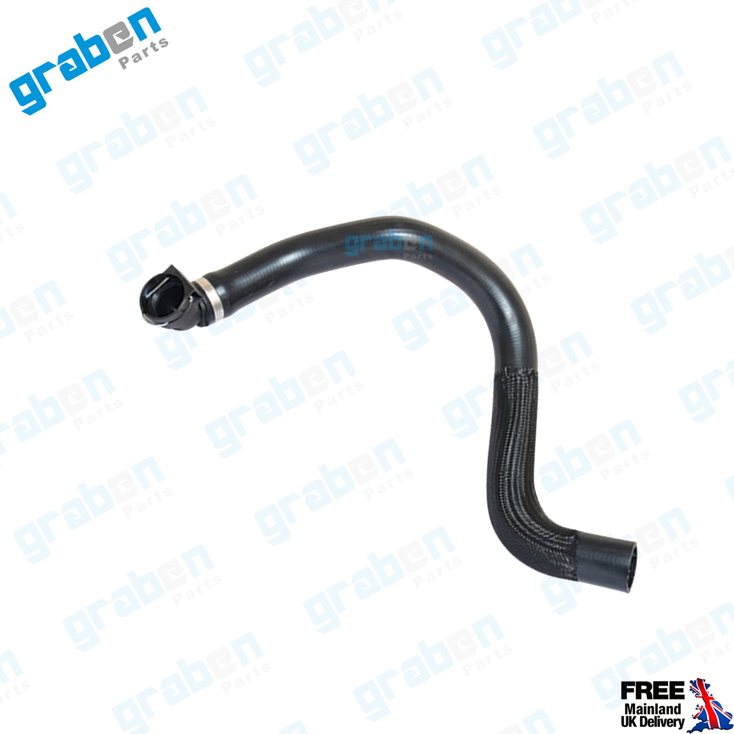 Grabenparts_Lower Radiator Hose Pipe For Fiat Ducato MK3 2.3D 2006 Onwards 1342722080_