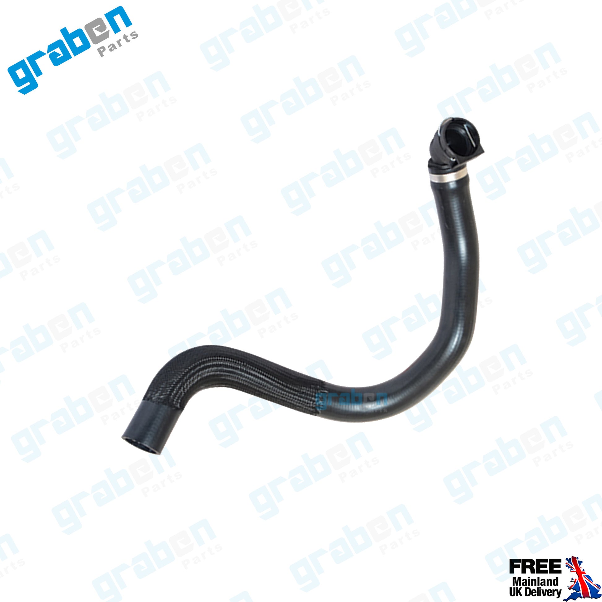Grabenparts_Lower Radiator Hose Pipe For Fiat Ducato MK3 2.3D 2006 Onwards 1342722080_
