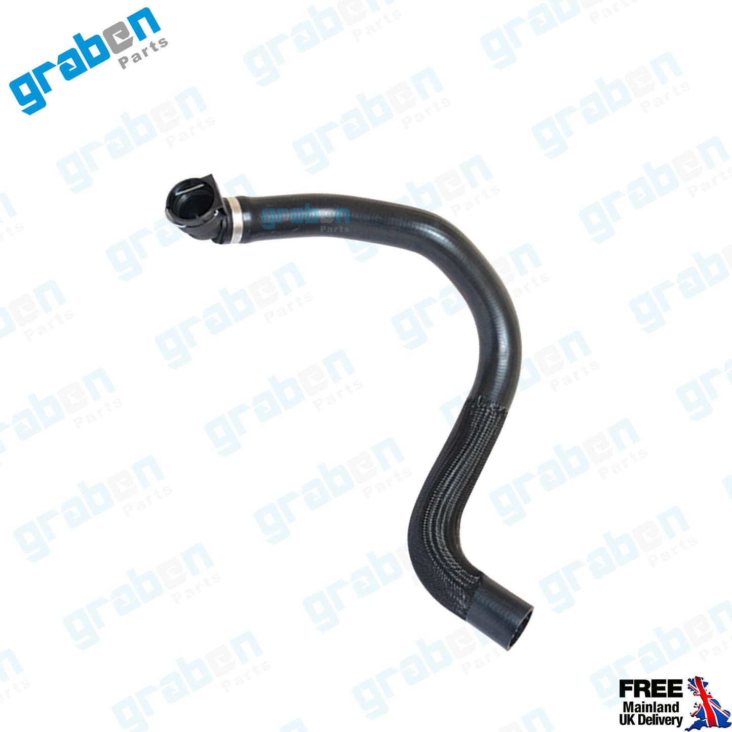 Grabenparts_Lower Radiator Hose Pipe For Fiat Ducato MK3 2.3D 2006 Onwards 1342722080_