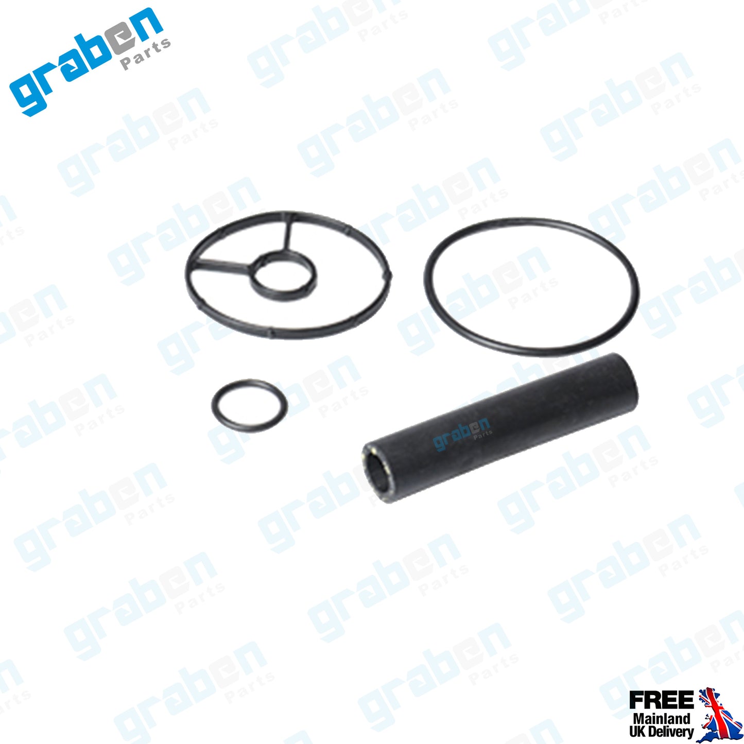 Grabenparts_Oil Filter Gasket Seal Kit For Focus MK3 / Mondeo / Kuga 2.0 TDCI 3M5Q6A646AA_