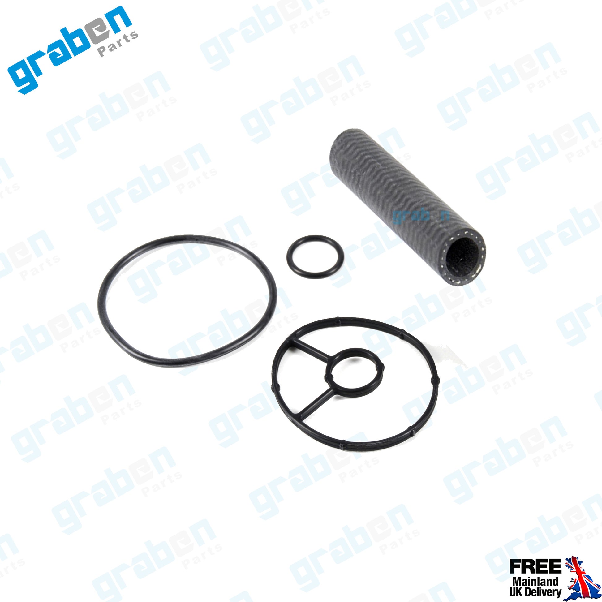 Grabenparts_Oil Filter Gasket Seal Kit For Focus MK3 / Mondeo / Kuga 2.0 TDCI 3M5Q6A646AA_