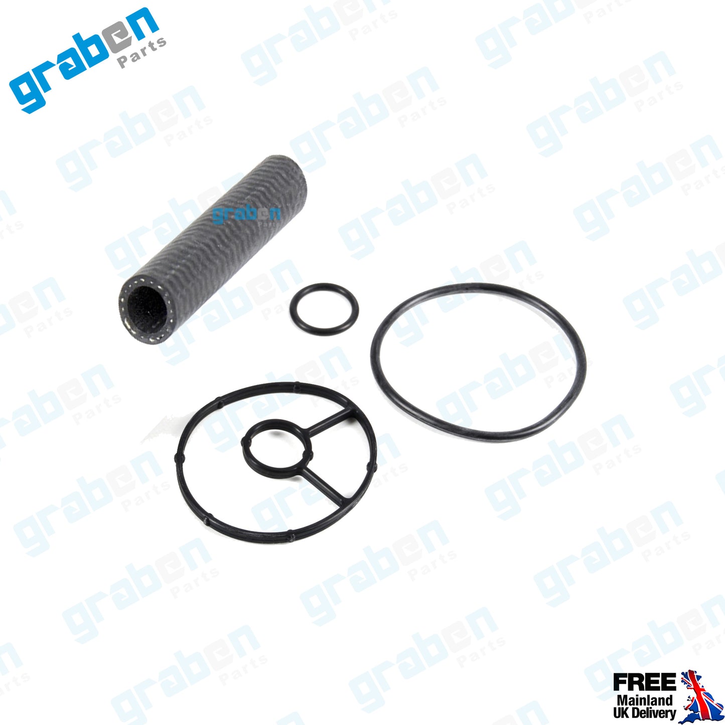 Grabenparts_Oil Filter Gasket Seal Kit For Focus MK3 / Mondeo / Kuga 2.0 TDCI 3M5Q6A646AA_