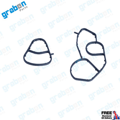 Grabenparts_Oil Filter Gaskets For Peugeot / Citroen 1.6 HDI / Ford 1.6 TDCI 1103.S0 1145946_
