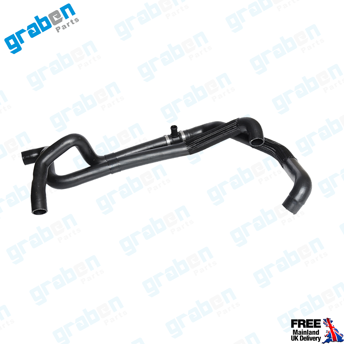 Grabenparts_Radiator Hose For VW Transporter T4 (MK4) 2.4 TDI / 2.5 TDI 1990-2004 074121086P_