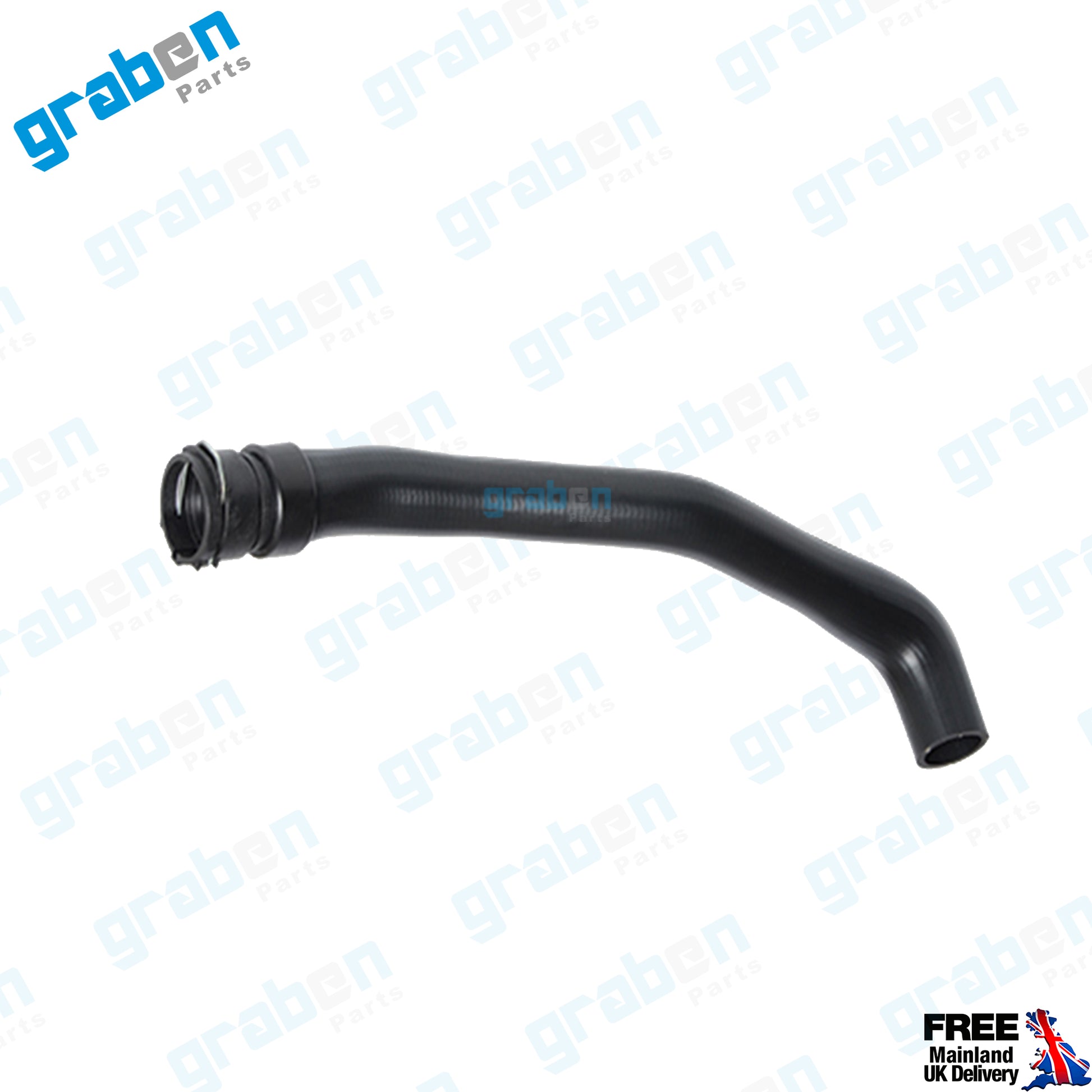 Grabenparts_Radiator Upper Hose For Fiesta V 1.25/ 1.4/ 1.6 16V Fusion 1.4 / 1.6 2S6H8B274AG_