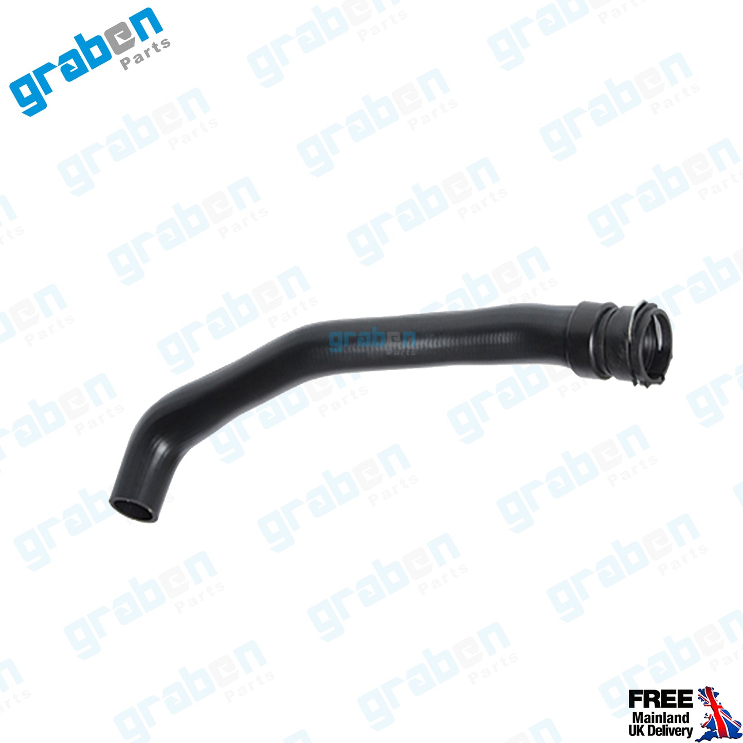 Grabenparts_Radiator Upper Hose For Fiesta V 1.25/ 1.4/ 1.6 16V Fusion 1.4 / 1.6 2S6H8B274AG_
