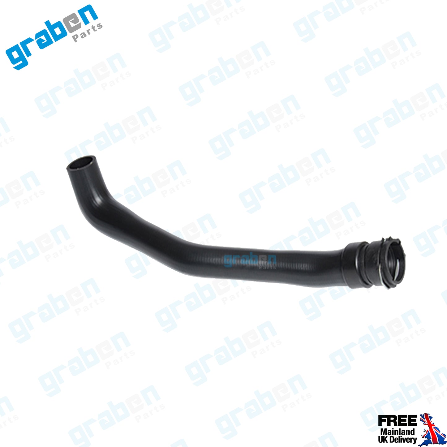 Grabenparts_Radiator Upper Hose For Fiesta V 1.25/ 1.4/ 1.6 16V Fusion 1.4 / 1.6 2S6H8B274AG_