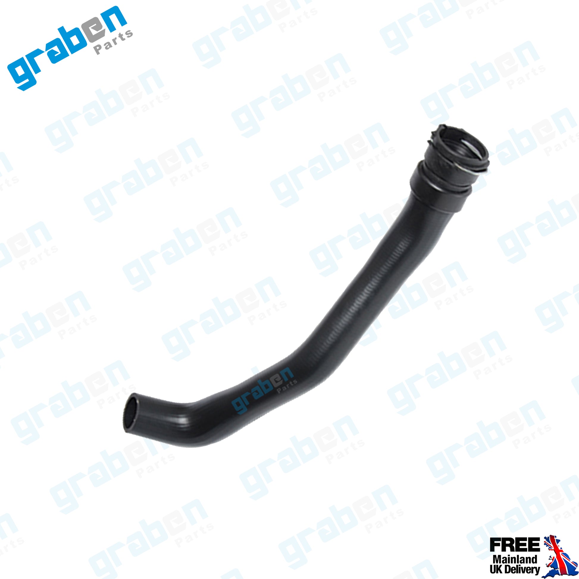 Grabenparts_Radiator Upper Hose For Fiesta V 1.25/ 1.4/ 1.6 16V Fusion 1.4 / 1.6 2S6H8B274AG_